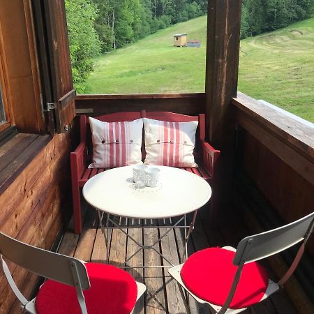 Ferienwohnung Morgentau Am Rande Der Wildnis Sibratsgfall Exterior photo