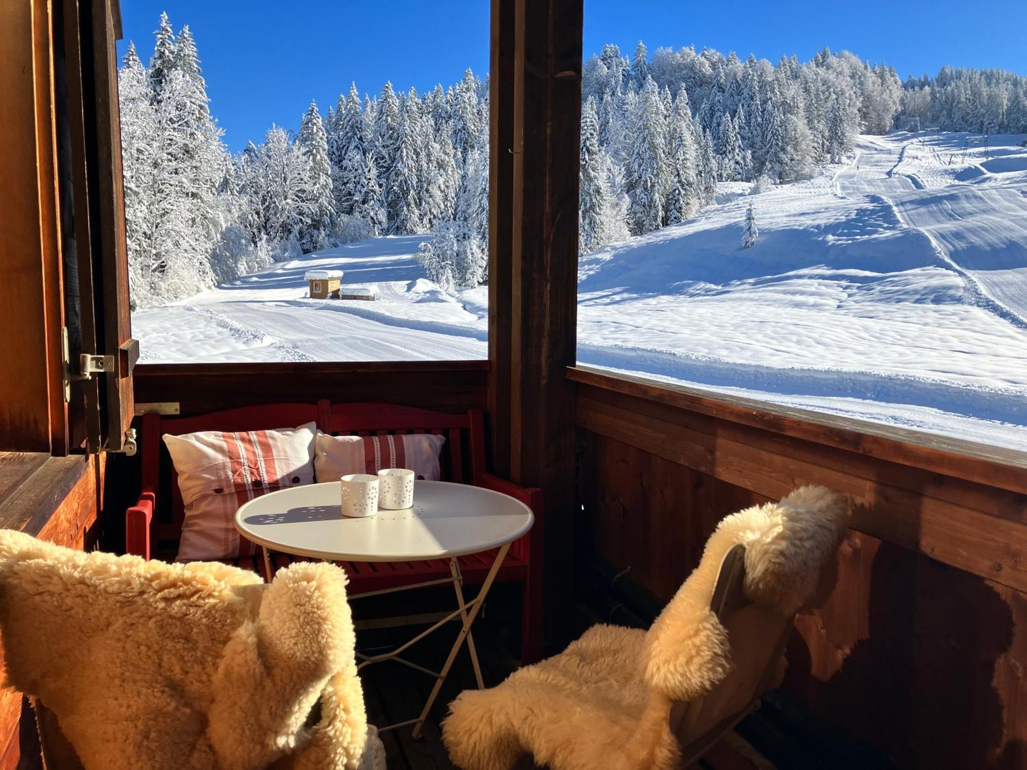 Ferienwohnung Morgentau Am Rande Der Wildnis Sibratsgfall Exterior photo